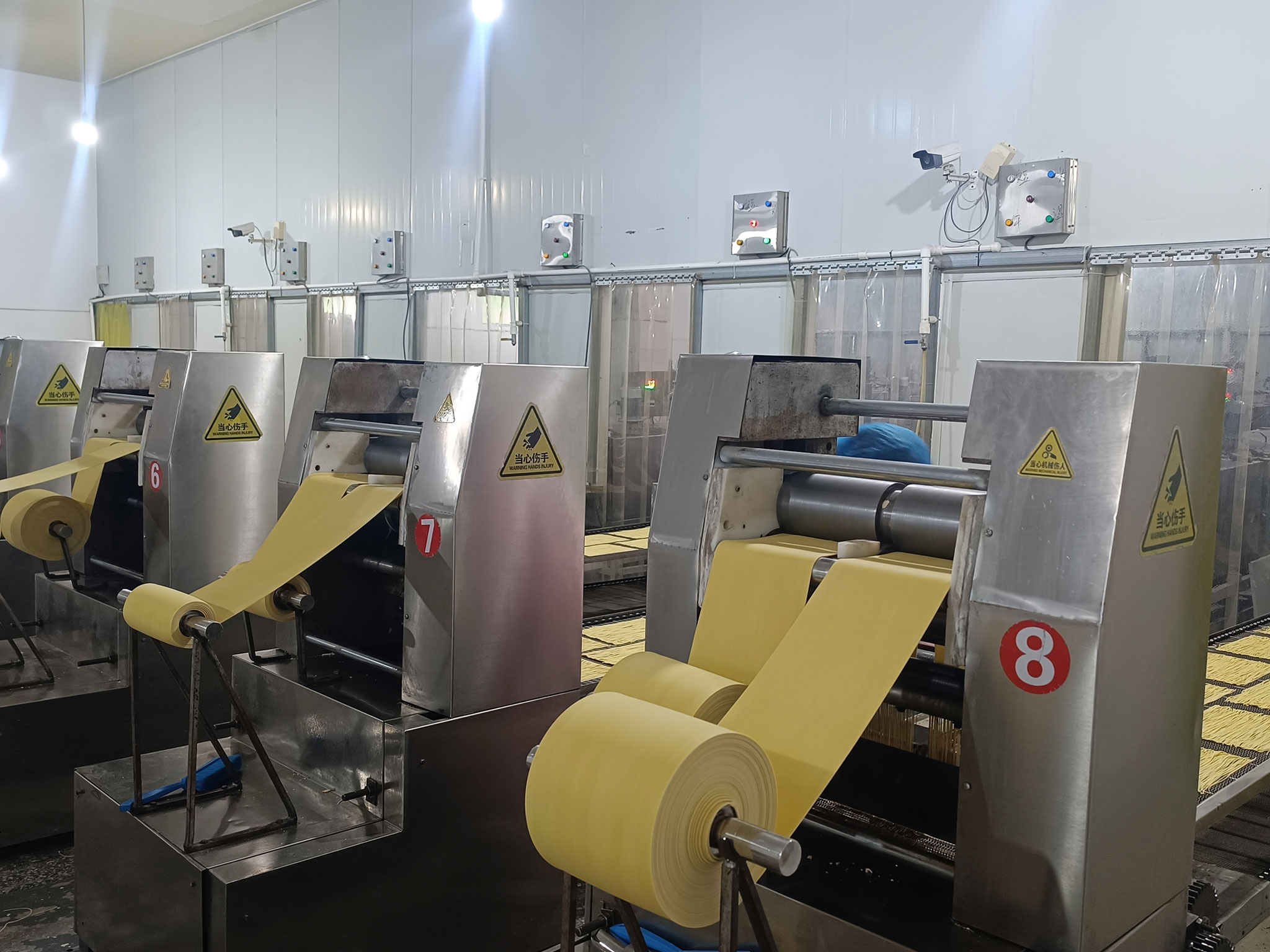 Fresh noodle production process1